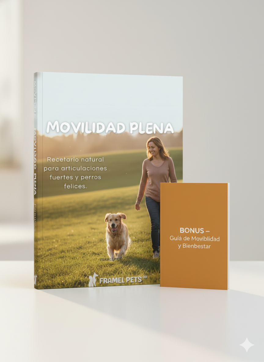 EBOOK MOVILIDAD PLENA - RECETARO NATURAL PARA ARTICULACIONES FUERTES Y PERROS FELICES