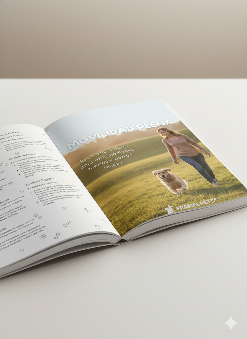 EBOOK MOVILIDAD PLENA - RECETARO NATURAL PARA ARTICULACIONES FUERTES Y PERROS FELICES